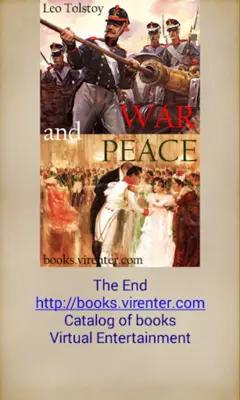 War and Peace by Leo Tolstoy android App screenshot 0